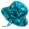 Jan & Jul Foldable Cotton Bucket Hat For Toddler Kids, Uv Protection (L: 2-5T, Cool Tropical)