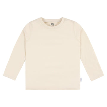 Gerber Baby Toddler 5-Pack Solid Long Sleeve T-Shirts Jersey 160 Gsm, Natural, 12 Months