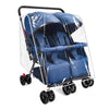 Double Stroller Rain Cover, Weather Shield for Side by Side Baby Double Stroller, Universal Waterproof Stroller Cover for Rain/W