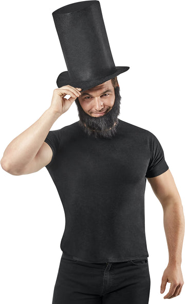 Rubies Abraham Lincoln Instant Disguise Kit Abe Lincoln Costume (Hat & Beard) Black