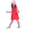Disguise Peppa Pig Costume for Kids, Official Peppa Pig Costume Outfit and Headpiece, Child Size Small (4-6x)