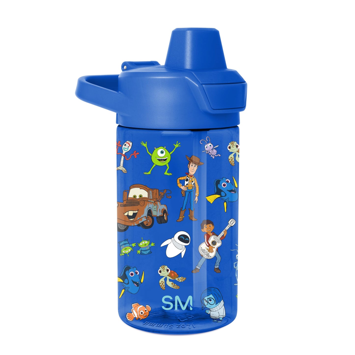 Simple Modern Disney Kids Tritan Plastic Summit Water Bottle | 12 oz BPA-Free Cup with Covered Leak Proof Straw Lid for Boys, Gi