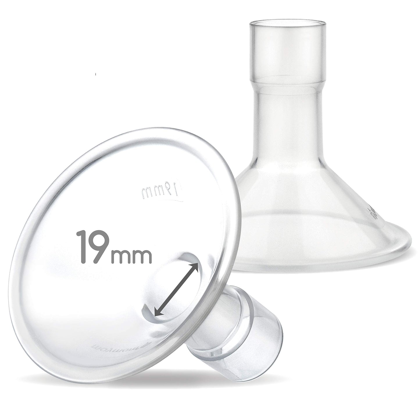 Maymom MyFit 19 mm Small Shields, Compatible with Medela Breast Pump- PersonalFit, Freestyle, Harmony, Maxi, Flex Connector, Con