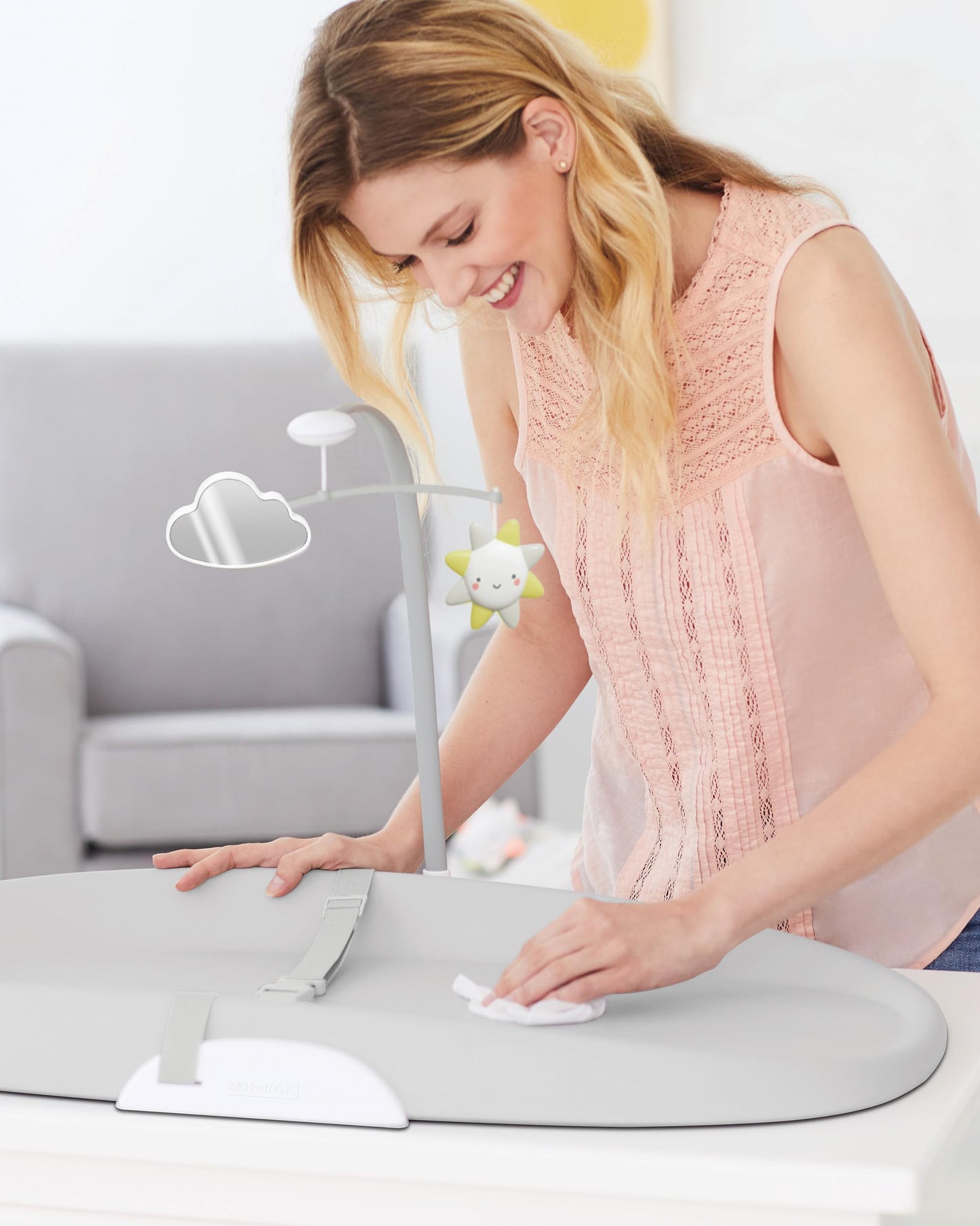 Skip Hop Baby Changing Pad, Nursery Style, Grey