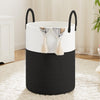 Artfeel Laundry Basket,Woven Cotton Rope Laundry Hamper,80L For Decorative Storage Of Dirty Clothes,Toys And Blankets In Bathroo