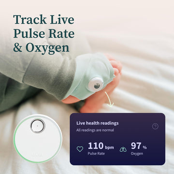 Owlet Dream Duo 2 Smart Baby Monitor: Fda-Cleared Dream Sock Plus Owlet Cam 2- Tracks & Notifies For Pulse Rate & Oxygen While V