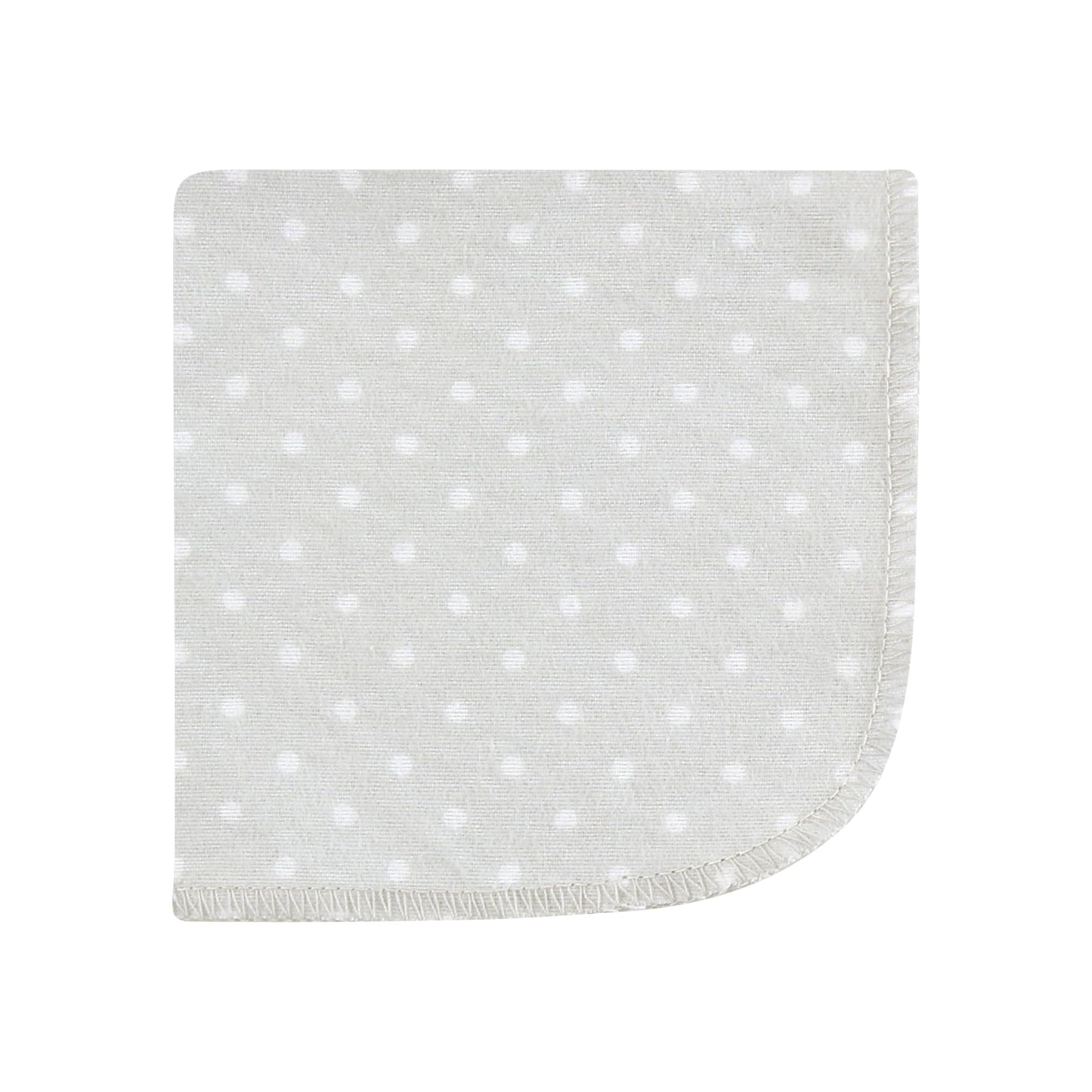 Hudson Baby Unisex Baby Flannel Cotton Washcloths, Lilac Elephants 12 Pack, One Size