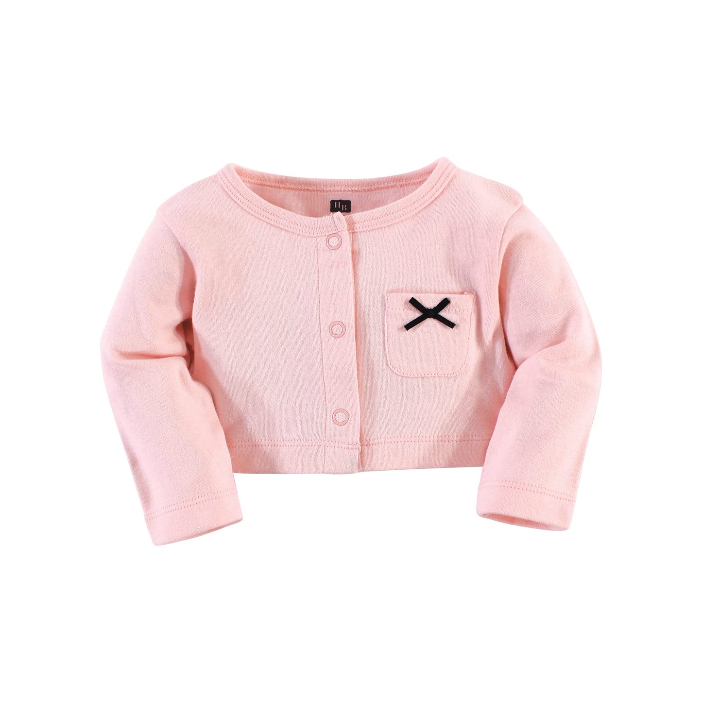 Hudson Baby Baby Girls' Cotton Dress And Cardigan Set, Modern Rainbow, 18-24 Months