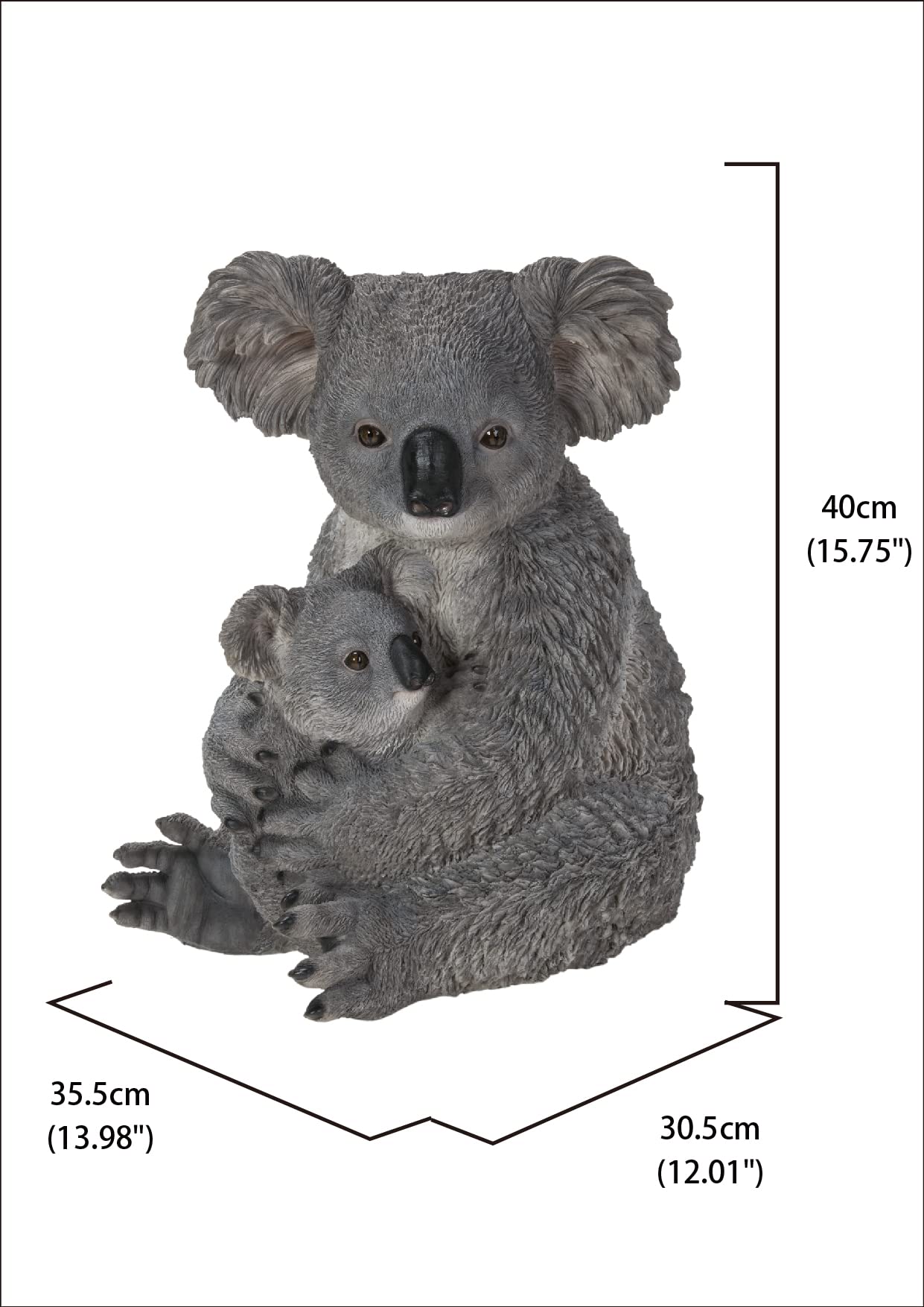 Hi-Line Gift Mother & Baby Koala