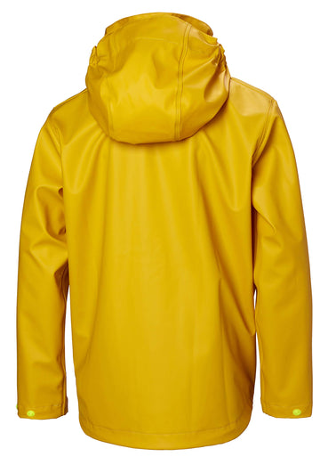 Helly Hansen Kids' Big Juniors Moss Coat Jacket With Full Rain Protection, 344 Essential Yellow, 12