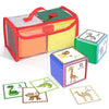 Godery DIY Education Playing Game Dice, Pocket Cubes for Teaching (Set of 2)