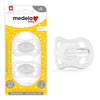 Medela Baby Pacifier | Newborn 0-2 Months | 2-Pack | Includes Sterilizing Case | Silicone- And Bpa-Free | Supports Natural Suckl