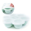Simka Rose Baby Food Storage Containers - Freezer Safe Tray Silicone Baby Food Freezer Storage Tray Molds Breast Milk Freezer Tr