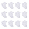 Gerber Unisex Baby 12-Pair Sock Bundle White 3-6 Months