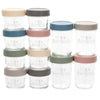 Weesprout Glass Storage Jars 2022 (4 Ounce, 8 Ounce, Matte Variety)
