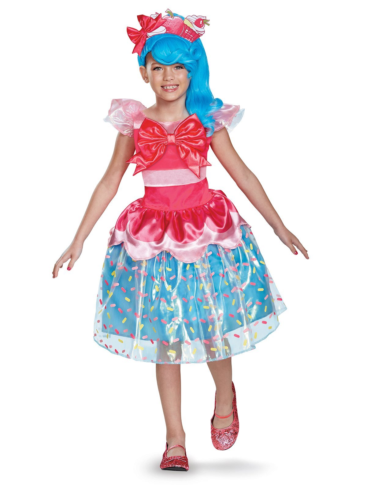 Jessicake Deluxe Shoppies Costume, Pink/Blue, Small (4-6X)