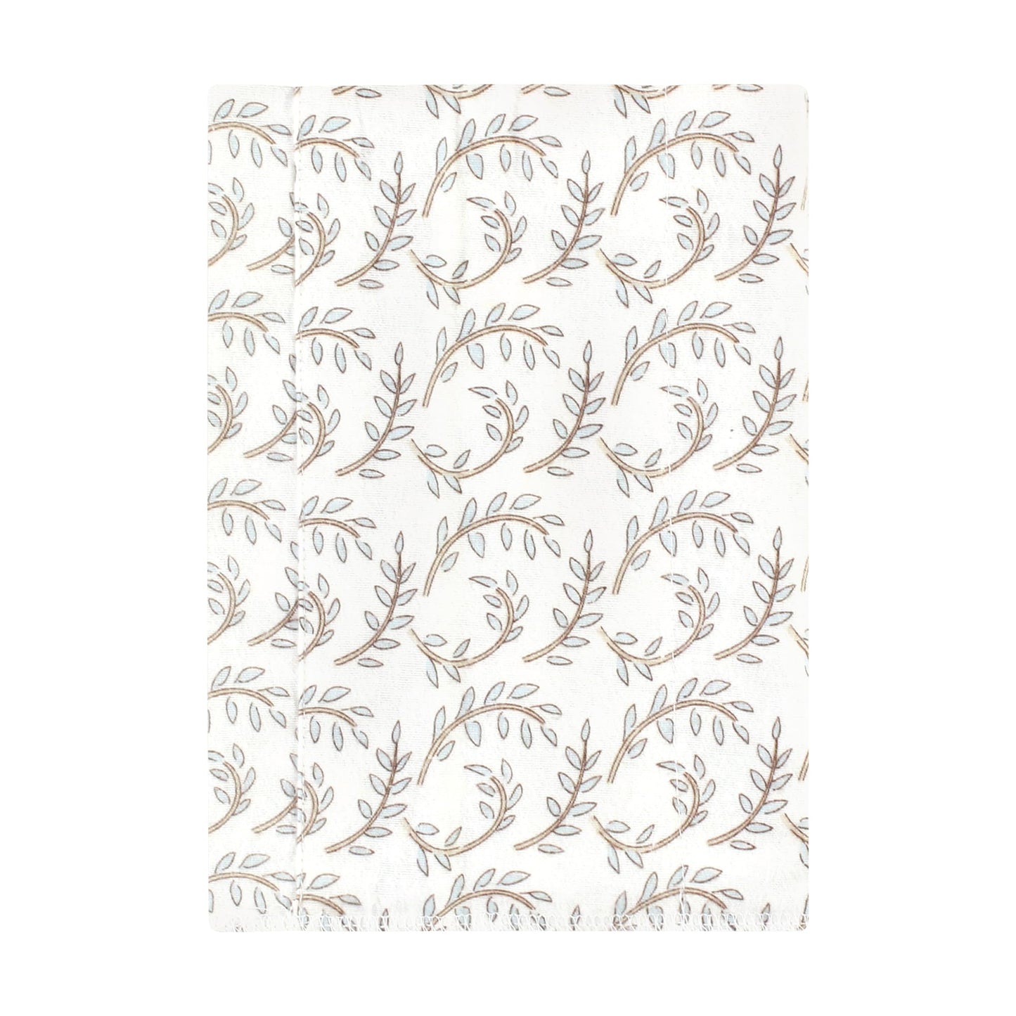 Hudson Baby Unisex Baby Cotton Flannel Burp Cloths 4-Pack, Girl Woodland Pals, One Size