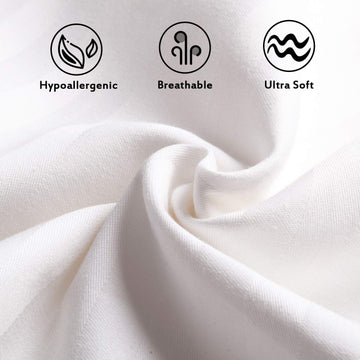 Zpecc Toddler Pillow With Pillowcase - 13 X 18 Organic Pillows For Sleeping, Soft Breathable Small Kids Pillow For Crib, Toddler