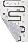 Baby Care Play Mat (Medium, Nordic Trails - Morning Fog Arrows) 73 X 49 Original One-Piece Reversible Rollable Waterproof Play M