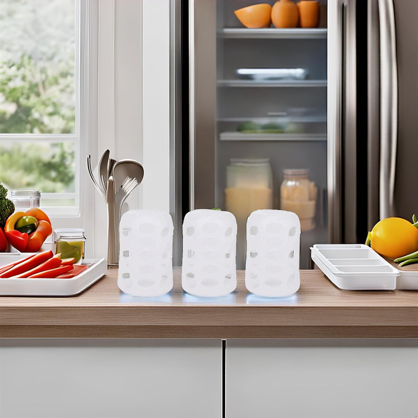 Garosa 3Pcs Silicone Sleeve Glass Milk Bottle Sleeve Silicone Wide Caliber Silicone Thermal Insulation Milk Bottle Cover Baby Su