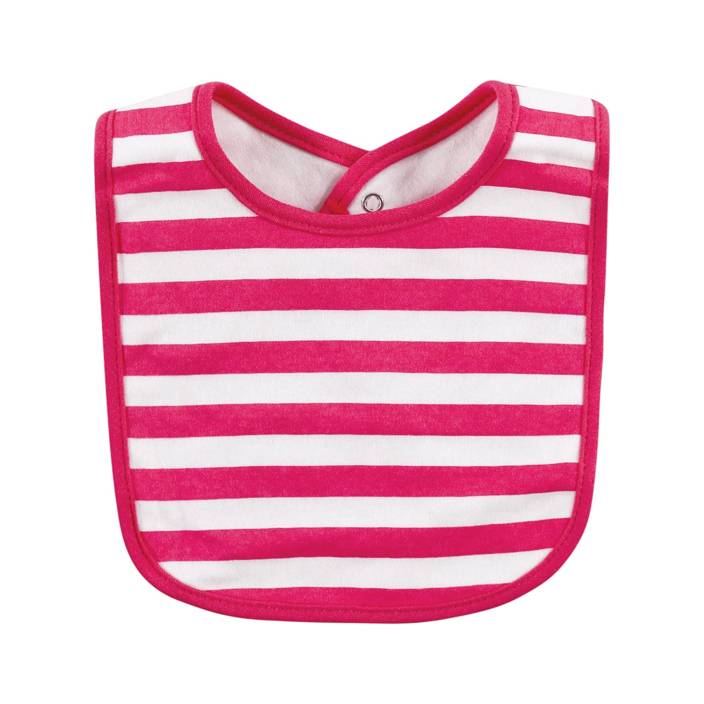 Hudson Baby Unisex Baby Cotton Bibs, Banana Split, One Size