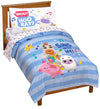 Jay Franco Moonbug Little Baby Bum Sing With Me 4 Piece Toddler Bed Set - Super Soft Microfiber Bed Set Includes Toddler Size Co