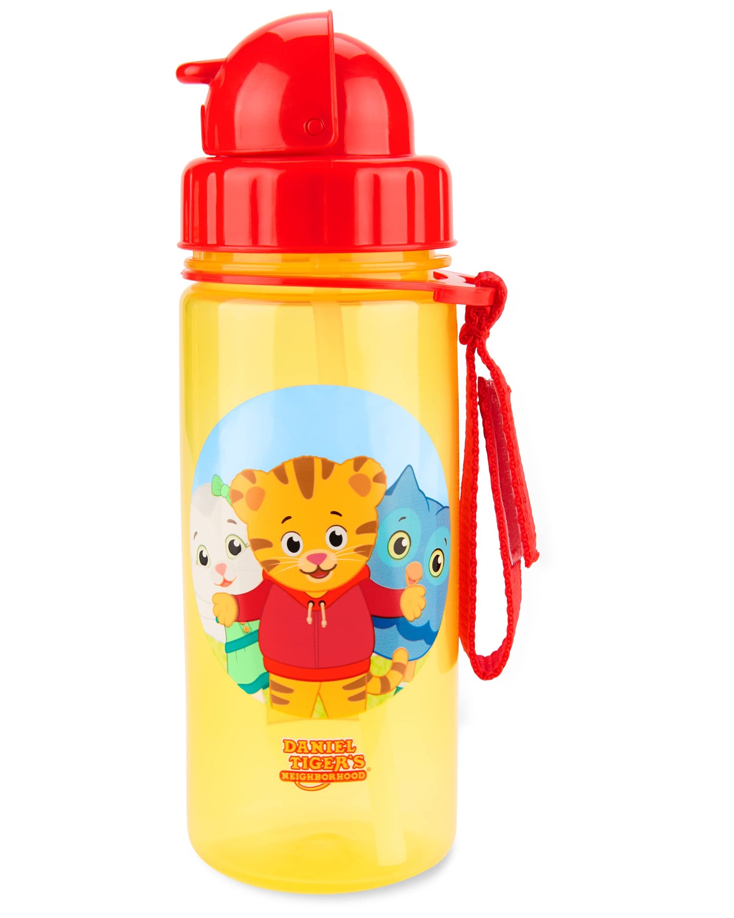 Skip Hop X Daniel Tiger Toddler Sippy Cup With Straw, Trolley Friends