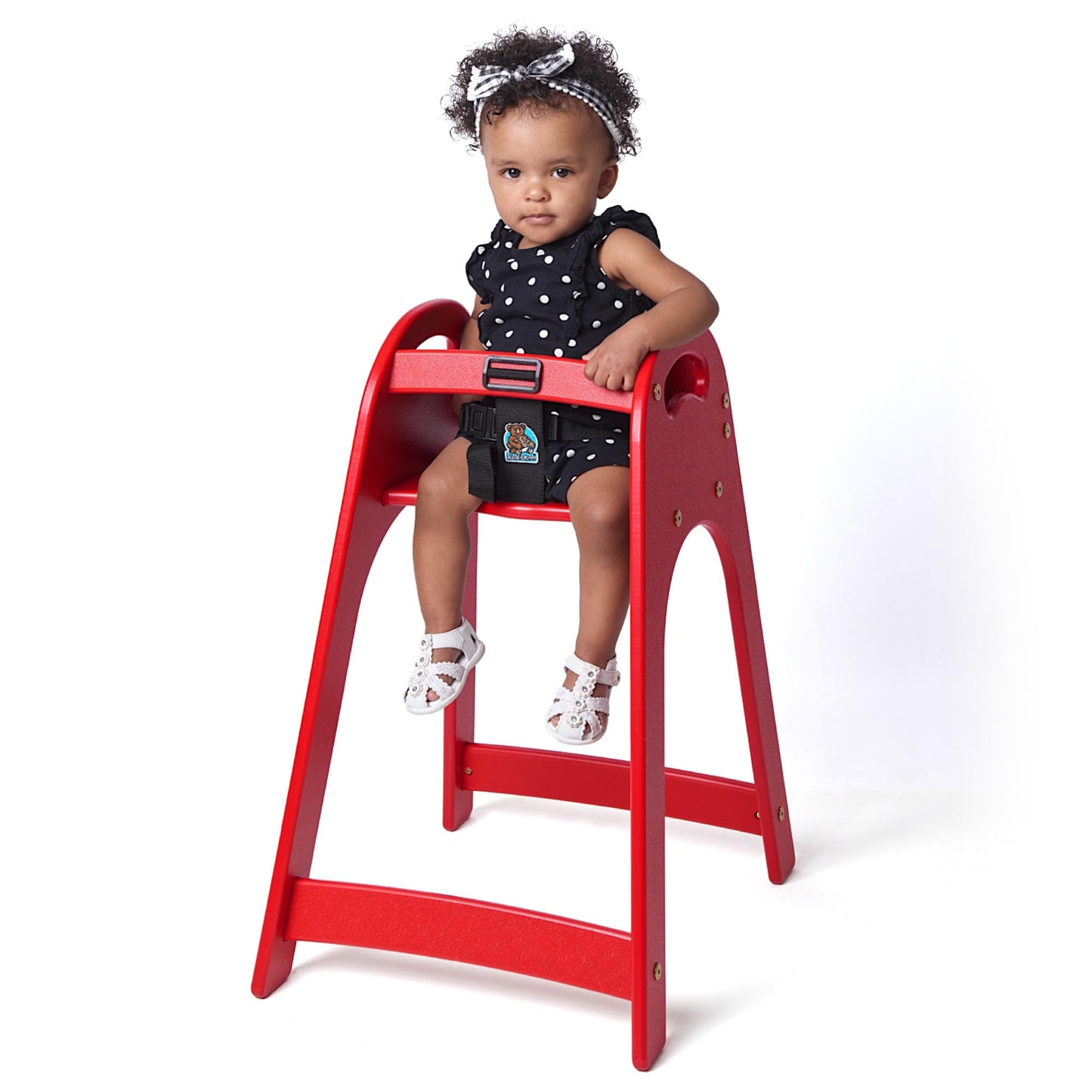 Koala Kare Designer High Chair - Modern, Durable & Sanitary High Chair for Restaurants, Stackable Space Saver, Easy-to-Clean Des