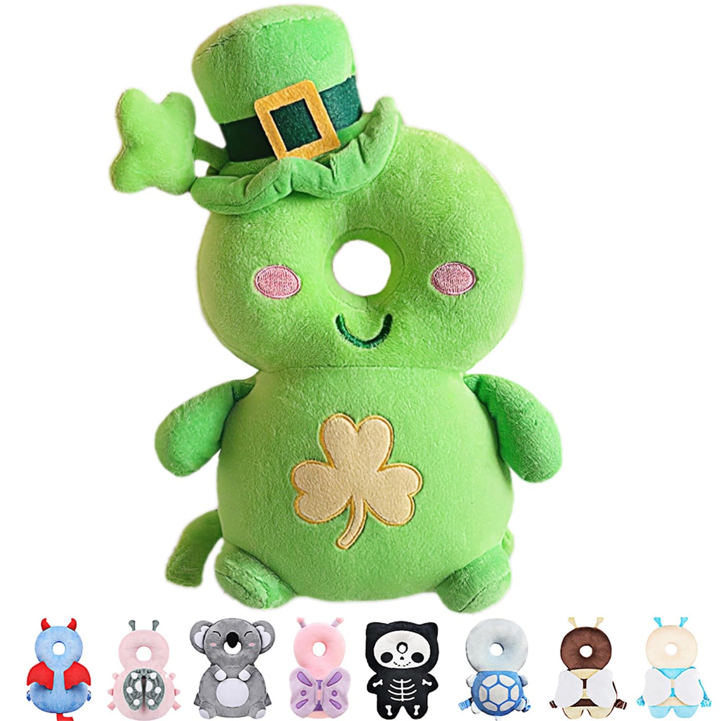 St Patricks Day Baby Head Protector Backpack for Falling Crawling and Walking Toddler Essentials Harness Infant Koala Toys Helm