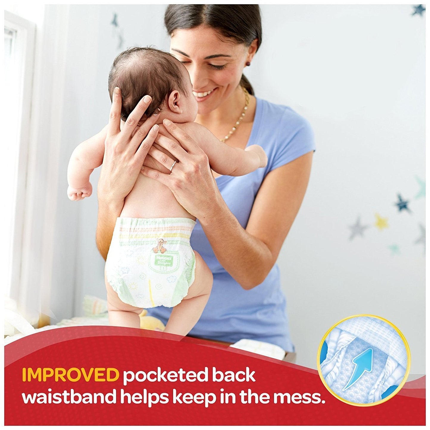 Huggies Little Snugglers Baby Diapers, Size Newborn, 132 Count, Giant Pack (Packaging May Vary)