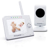 Babysense 3.5' Screen, Video Baby Monitor With Camera And Audio, 960Ft Range (Open Space), Night Light, Two-Way Audio, Zoom, Ni