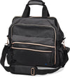 Nurse Mates Ultimate Nursing Bag | Multiple Compartments | Interior Laptop Compartment | Durable Zippers | Charcoal Rose