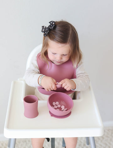 Otterlove Silicone Baby & Toddler Training Cup - Pediatric Ot Approved - 100% Platinum Pure Lfgb Silicone - Unbreakable - Plasti