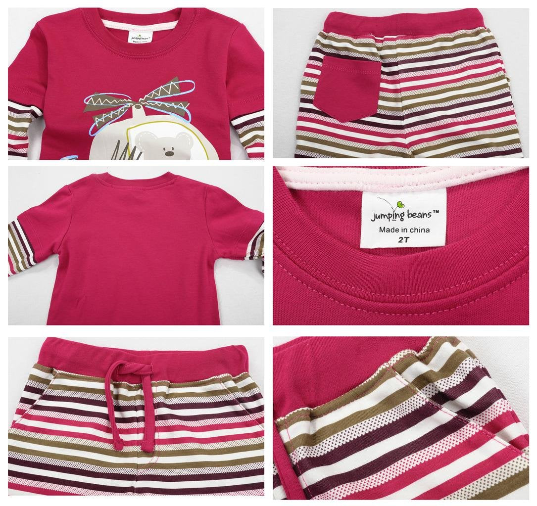 Coralup Toddler Boys Girls Unisex Cotton 2Pcs Clothing Playwear Set(5-6Y,Daddy'S Mvp)