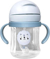 Baby Sippy Cup with Straw and Dual Handles, Blue,pack of 1