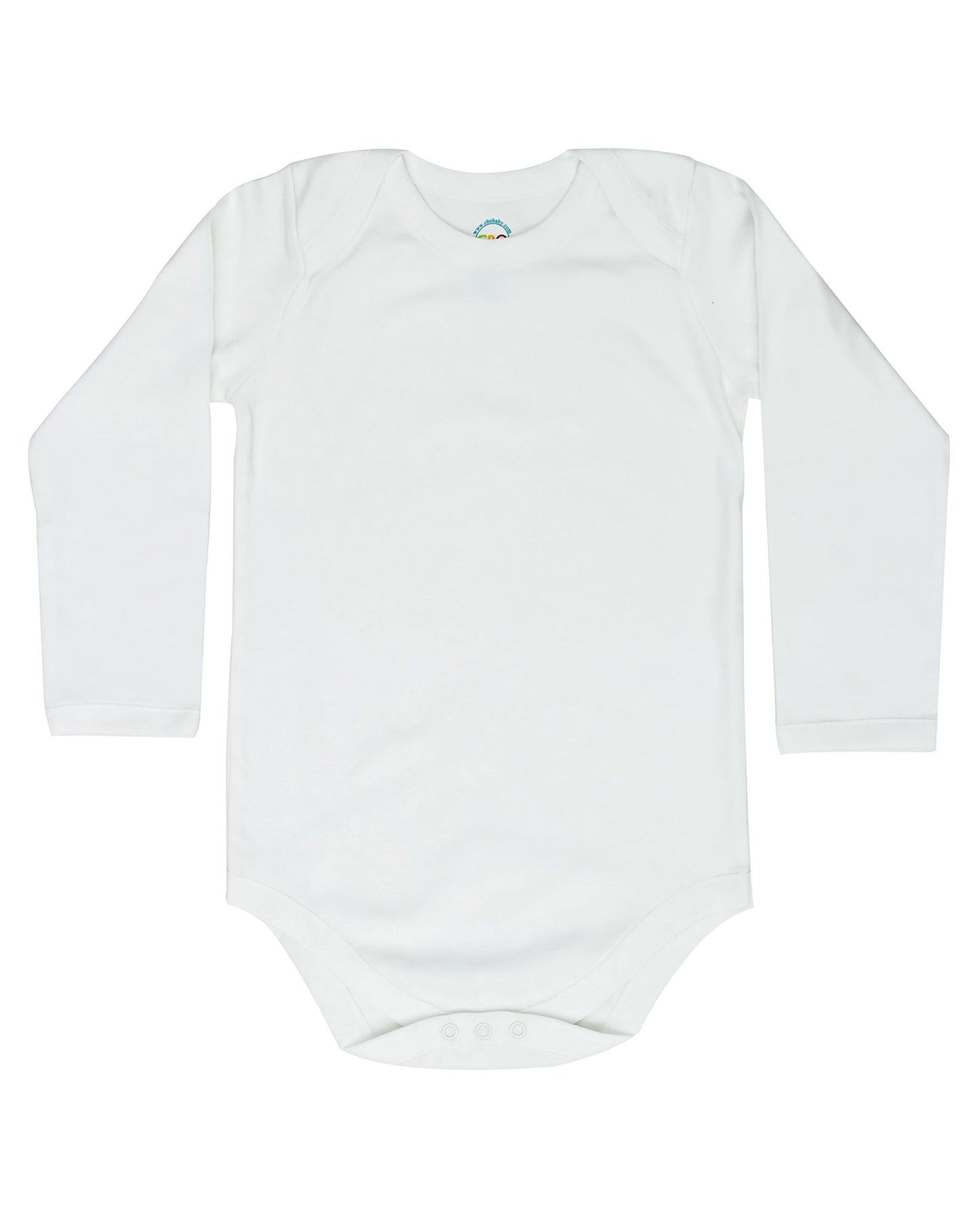 4T 5T 6T Toddler Bodysuits (Onesie) Long Sleeve Envelope Neck 3 Pack (4T) White