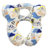 Deezomo Baby Travel Pillow,Soft And Skin Friendly Kids Cushion For Car Seat - Newborn Pillow For Pushchair,Car Seat,Travel (Blue