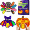 UURM 3 Pack Halloween Color Sorting Sensory Toys for Toddler, Fine Motor Travel Essential Montessori Autism Fidget Toys for Kid