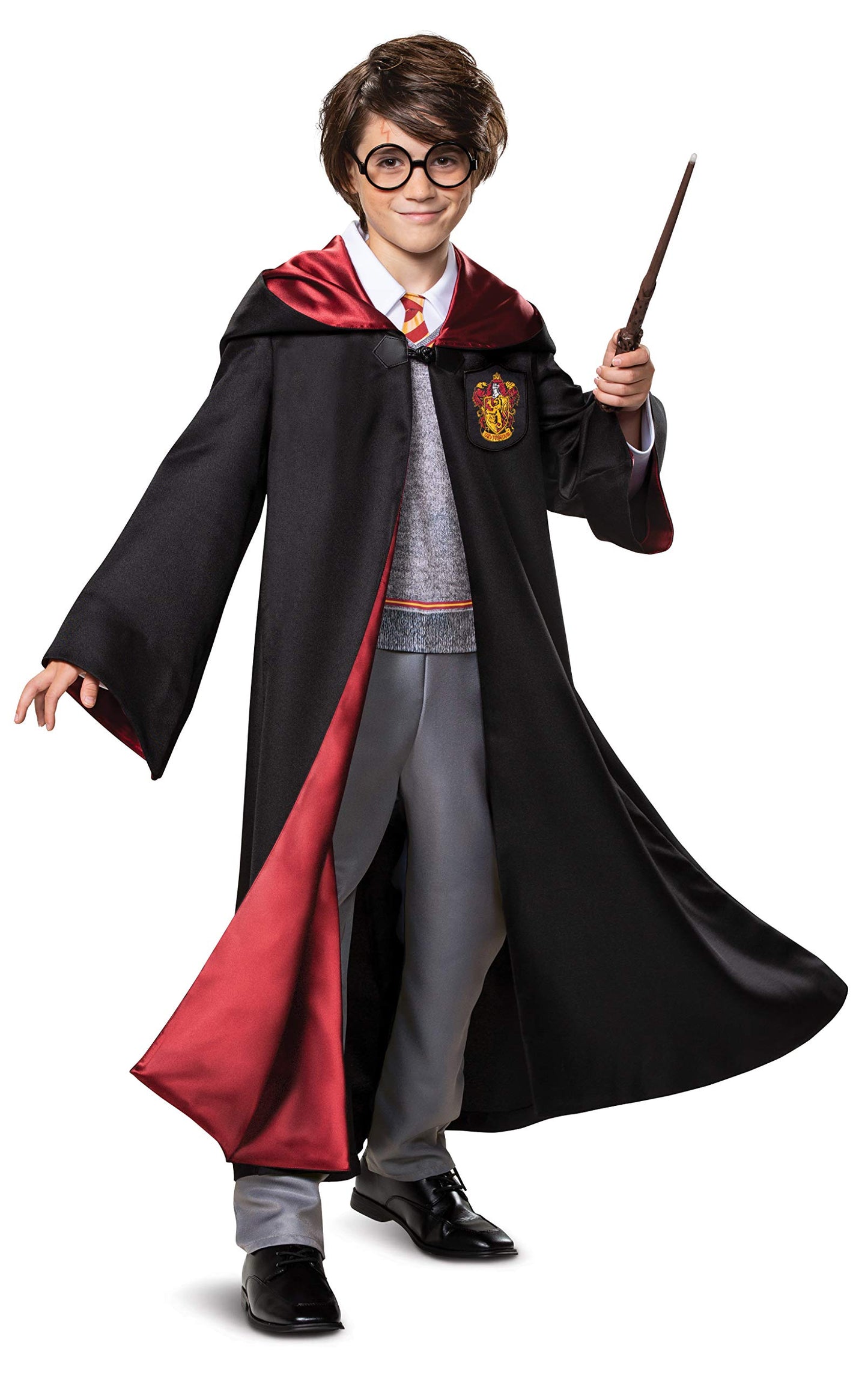 Harry Potter Prestige Hooded Robe And Jumpsuit Child Costume Medium (7-8)