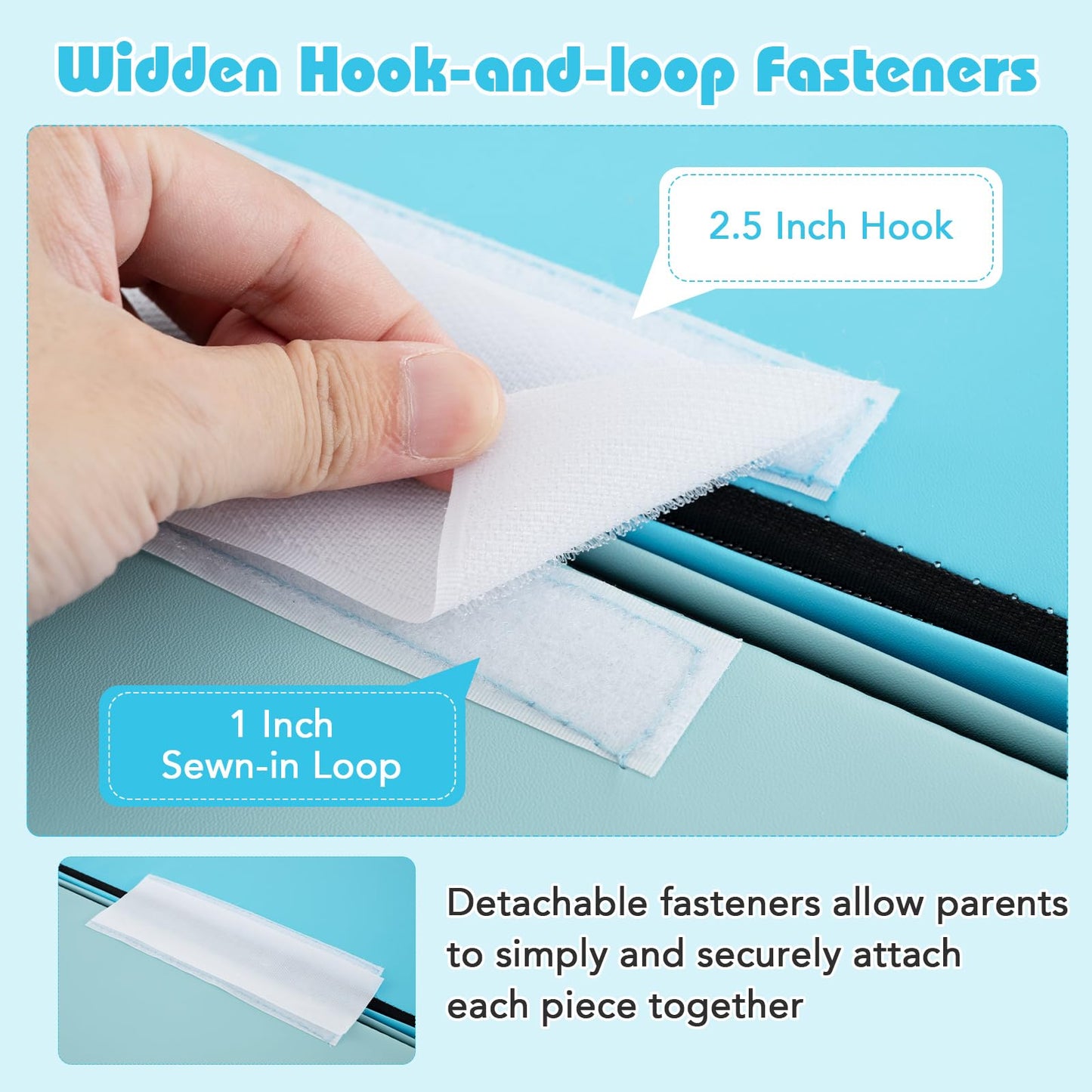 Olakids Climbing Toys For Toddlers, Indoor Baby Foam Climbing Blocks Soft Play Set With Pu Leather, Kids Climb And Crawl Playset