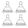 Maymom 2Nd Gen. Silicone Nipple Fast Flow, 4Pc; Compatible With Spectra/Motif Luna/Maymom Widemouth Bottles