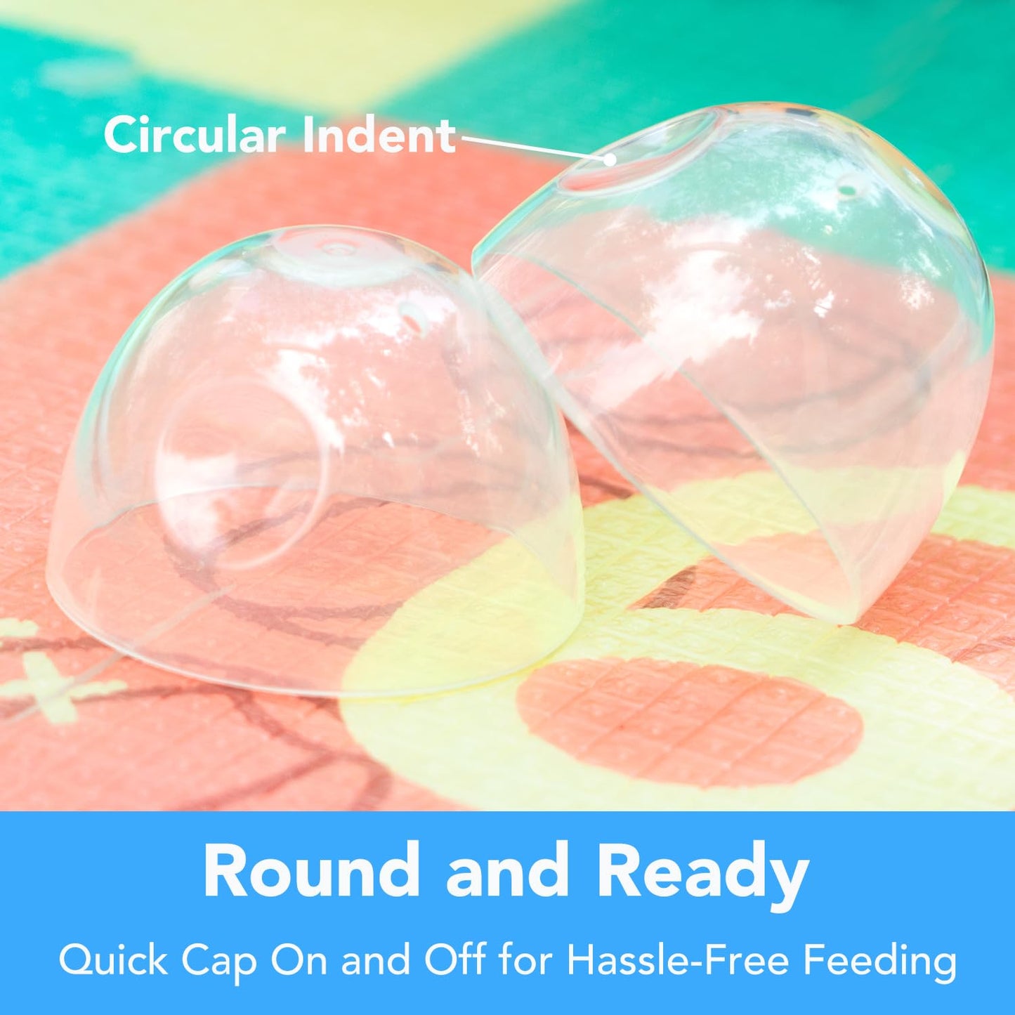 Baby Bottle Replacement Caps For Philips Avent Natural Bottles, Compatible Bottle Lid For Avent Natural Plastic And Glass Bottle