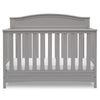 Delta Children Emery 4-In-1 Convertible Baby Crib - Greenguard Gold Certified, Grey