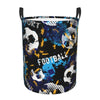Pevtufa Football Foldable Laundry Basket Organizer,Fabric Clothes Toy Storage Basket Nursery Hamper Storage Bin For Household Be