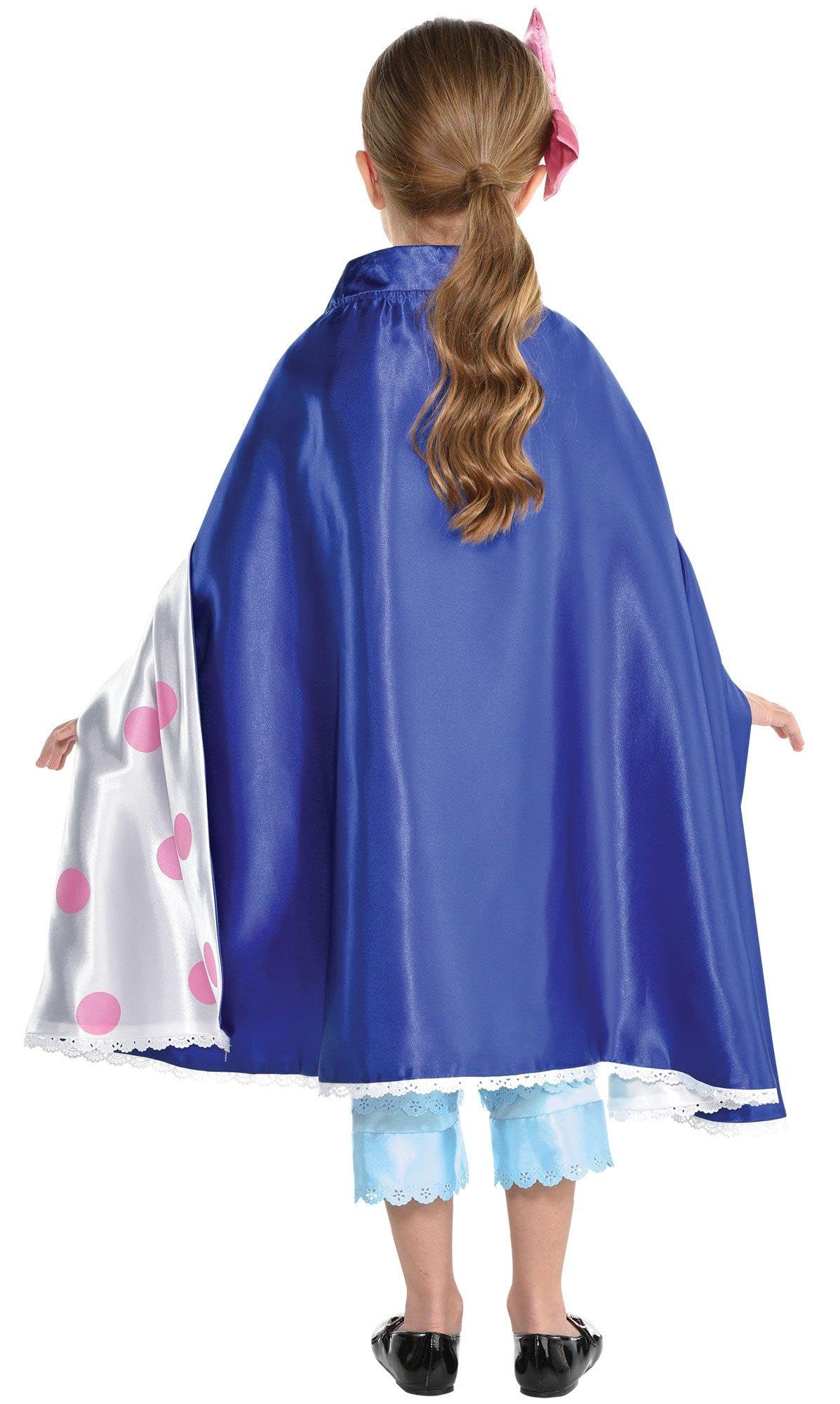 Party City Toy Story 4 Bo Peep Costume For Girls - Includes Jumpsuit, Reversible Skirt-Cape Combo, Staff & More - Disney Pixar'S