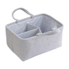 LOOM TREE Storage Basket Bin Baby Shower Gifts Diaper Organizer for Diapers Home Decor Gray|Home & Garden| Household Supplies &