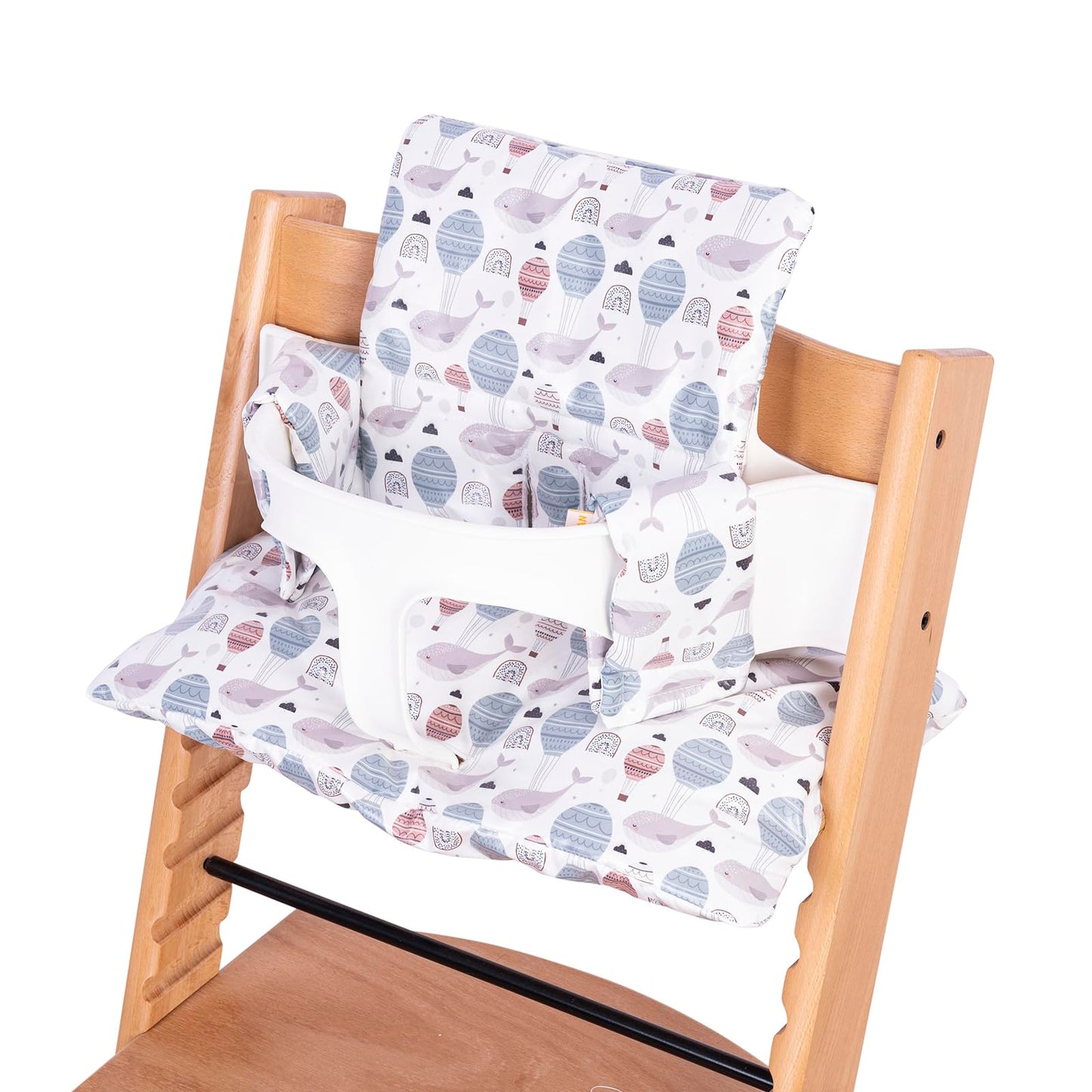 DADOUMAN Extra Padded Soft Dining Chair Seat Cushion, Wateproof & Wipe Clean Cushion for Stokke Tripp Trapp High Chair, 18 L x