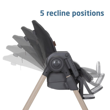 Maxi-Cosi Minla 6-In-1 High Chair In Classic Graphite