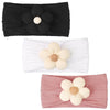 C?Llot Baby Flower Headbands Baby Girls Nylon Headbands Baby Essentials Stretchy Hairbands Handmade Hair Accessories For Newborn