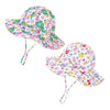 Baby Girl Sun Hat Toddler Beach Hats With Upf 50+ Protective Infant Summer Hat With Wide Brim Baby Girls Bucket Hat (Us, Age, 12